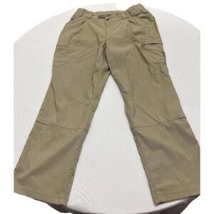 Duluth Trading Co. Men’s Tan/Khaki Flex Waist Cargo Pants Size 18x33
